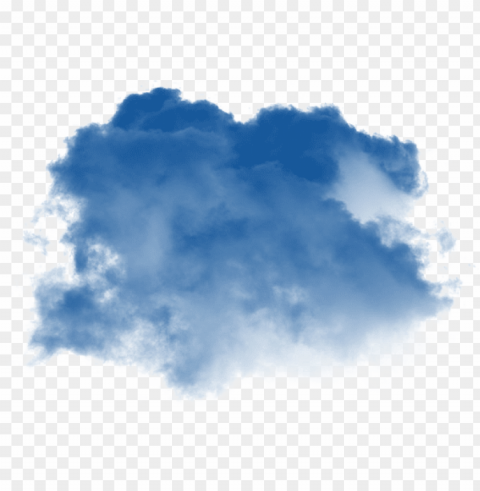 clouds image - blue clouds Isolated Item in Transparent PNG Format