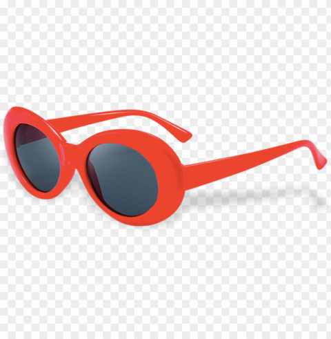 clout - cool women men kurt cobain mirrored glasses sunglasses PNG cutout