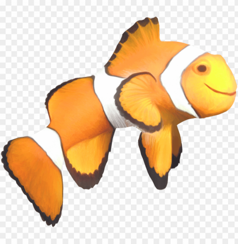 clown fish - fish Transparent Background Isolated PNG Icon
