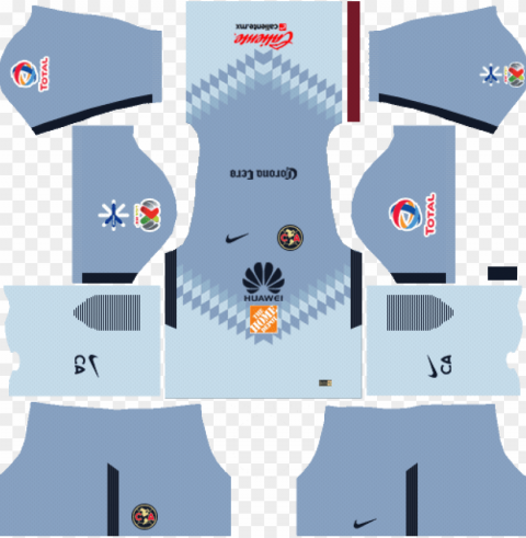 club america dream league soccer kits dls url - portugal kits dream league soccer 2018 Transparent Background Isolation in PNG Format