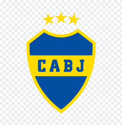 club atletico boca juniors logo vector free ClearCut Background PNG Isolated Item