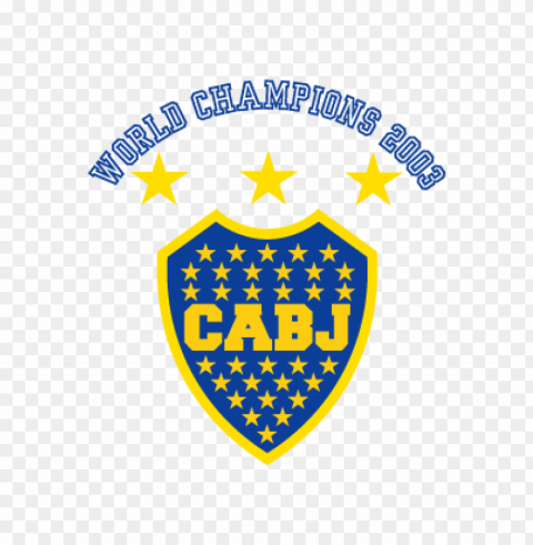 club atletico boca juniors vector logo PNG for digital design