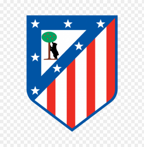 club atletico de madrid logo vector PNG Image with Isolated Artwork