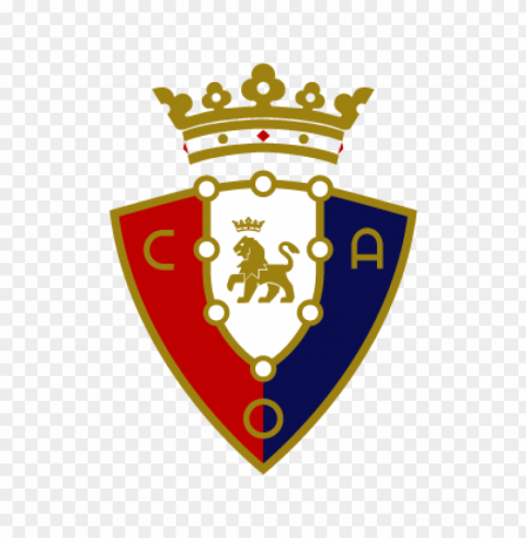 club atletico osasuna vector logo Isolated Graphic with Transparent Background PNG