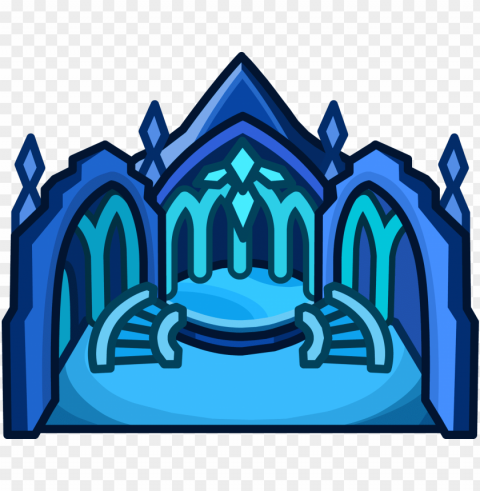 club penguin ice palace igloo PNG images alpha transparency PNG transparent with Clear Background ID 509c6f37