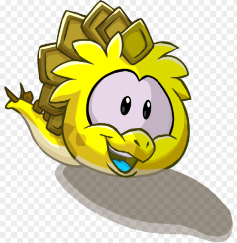 club penguin puffle dino PNG Image with Transparent Isolation