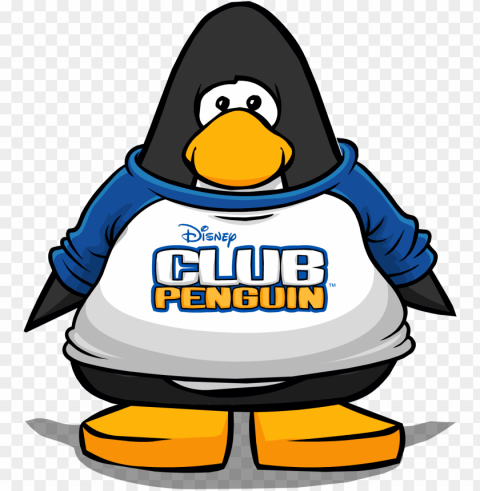 club shirt from a player card - club penguin club penguin shirt PNG Image with Clear Background Isolated