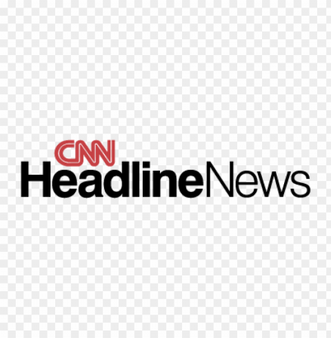 cnn headline news logo vector PNG Image Isolated on Clear Backdrop