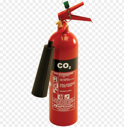 co2 45 kg fire extinguisher Transparent PNG Isolated Element