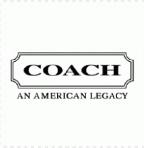 coach logo vector download free Transparent graphics PNG