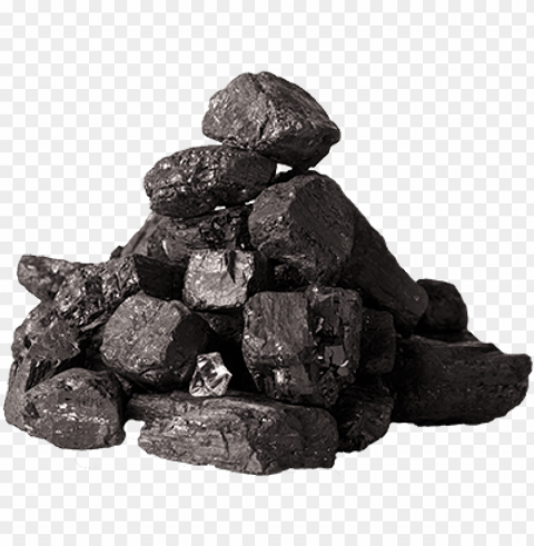 coal image - coal white background pile Isolated Object in HighQuality Transparent PNG
