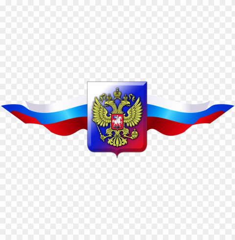 coat arms symbols flag of russia clipart - russian coat of arms Isolated Illustration in Transparent PNG
