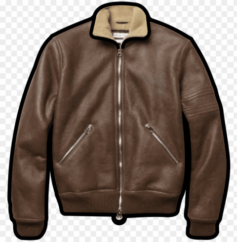 coat clipart bomber jacket - leather jacket PNG with no background free download