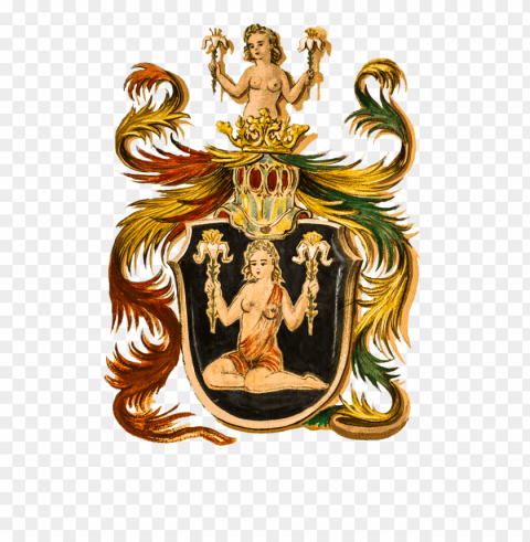 Coat Of Arms Zodiac Sign Virgo HighResolution Transparent PNG Isolation