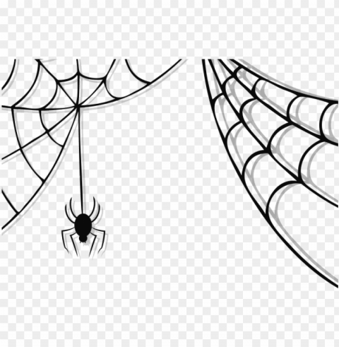 cobweb cliparts free - halloween spider web clipart Isolated Item on HighResolution Transparent PNG