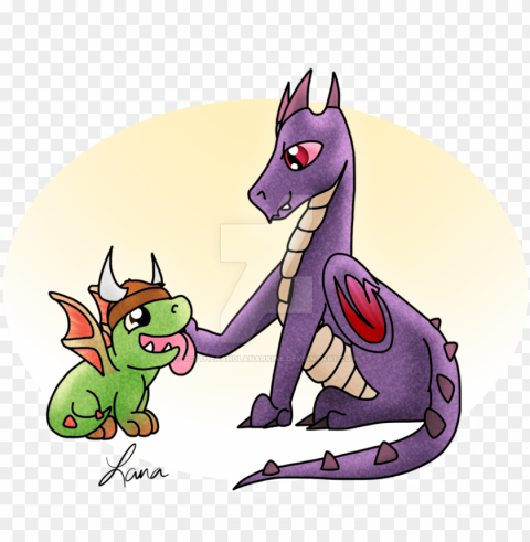 coc baby dragon drawi PNG transparency