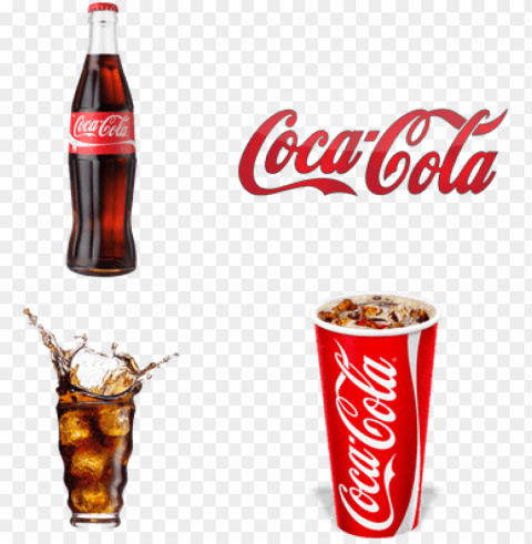 coca cola clipart soda can - coke logo white HD transparent PNG