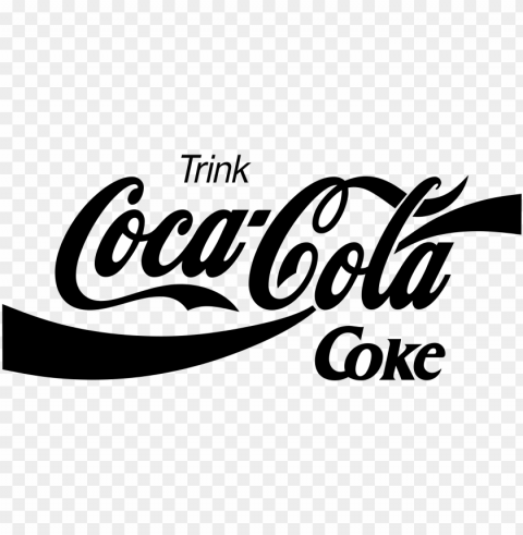 coca cola coke logo - coca cola Isolated Artwork on Clear Transparent PNG