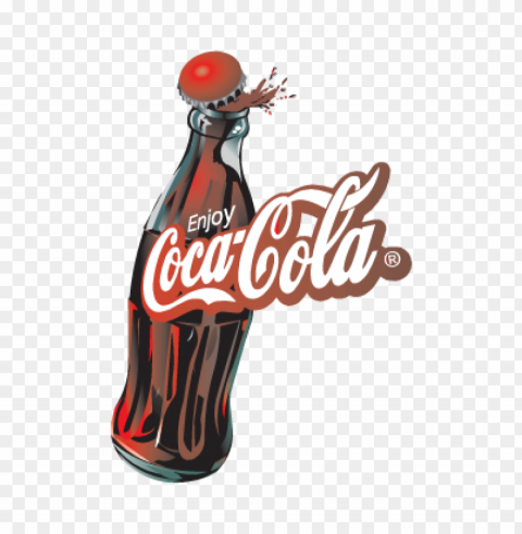 coca-cola enjoy ai logo vector free PNG graphics with clear alpha channel broad selection