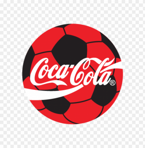 coca cola futbol logo vector PNG with transparent background free