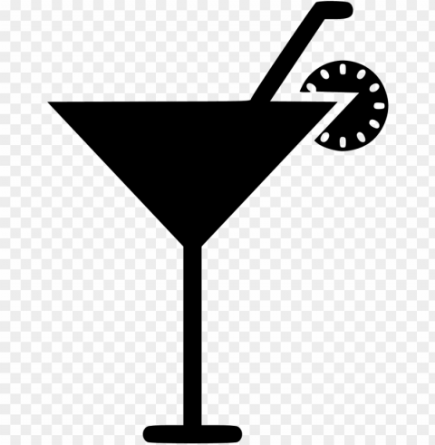 cocktail svg icon free- icon PNG with no background required