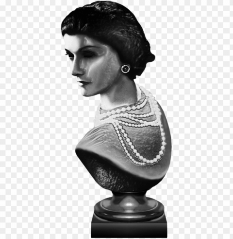 coco chanel Isolated Character in Transparent PNG