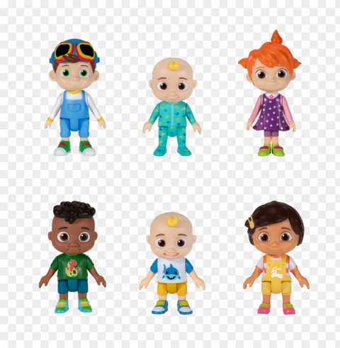 cocomelon characters PNG for Photoshop