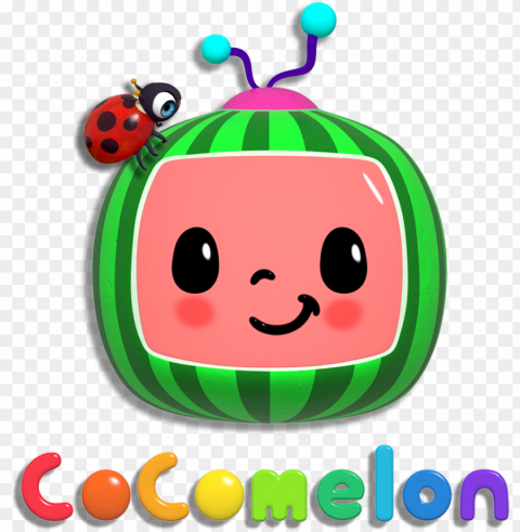 Cocomelon Logo clipart PNG photo with transparency