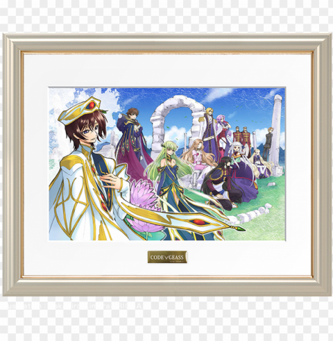 code geass blu ray framed art - コード ギアス 複製 原画 Free download PNG images with alpha channel diversity