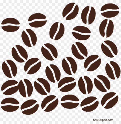 Coffee Beans Free Clip Art - Coffee Bean Clip Art Transparent Background PNG Clear Images