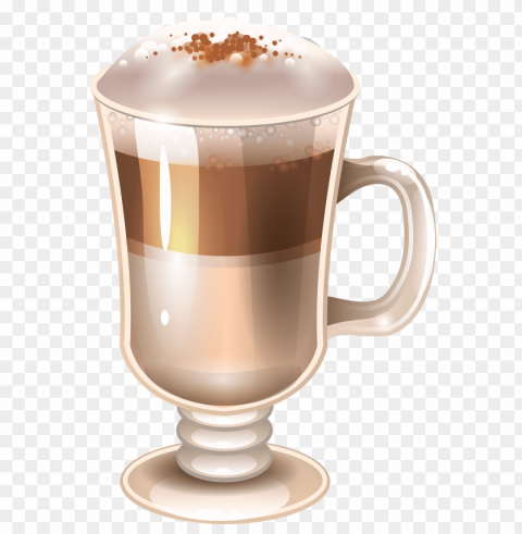 Coffee Clear Background PNG Isolated Element Detail