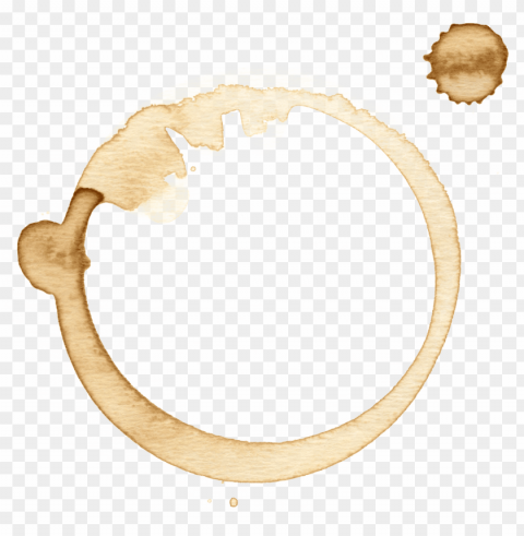coffee stain transparent PNG Image Isolated with Transparency
