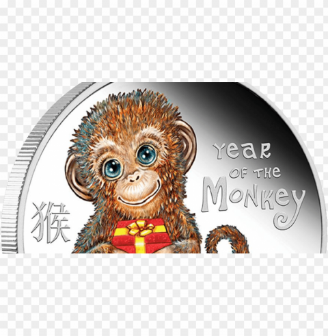 Coin News 2016 Tuvalu Baby Monkey Proof Silver 12oz - Coi Isolated Subject In HighResolution PNG