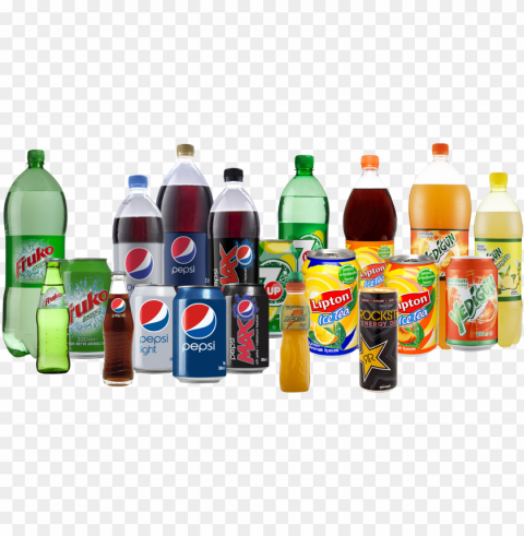 cold drinks world soda - cold drinks and juice Transparent background PNG stockpile assortment