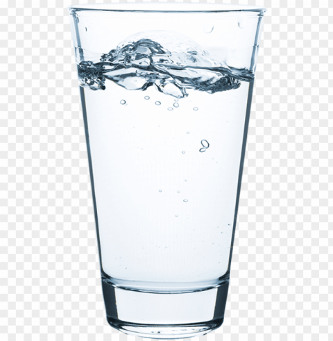 cold water glass - water PNG cutout