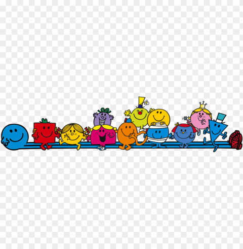 collection of men high quality free - mr men little miss Isolated Item on Clear Background PNG