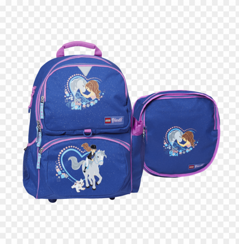 college bag Transparent art PNG