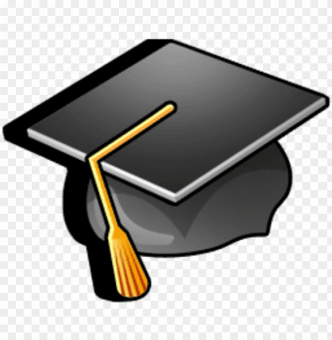 college hat diploma graduation hat student icon - graduation hat icon HighResolution PNG Isolated Artwork
