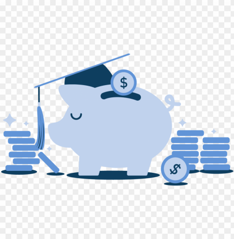 college - saving for college clipart Isolated Subject in Clear Transparent PNG