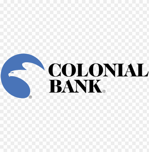 Colonial Bank Logo - Oval HighQuality Transparent PNG Isolated Graphic Element