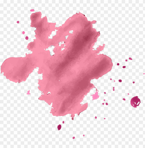 color colour pink brush pinkbrush drip driping colordri - watercolor painti Free PNG file