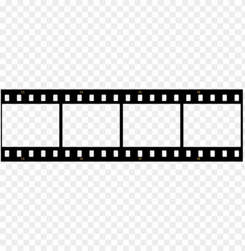color film strip PNG files with clear background collection