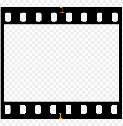 color film strip PNG images with transparent elements