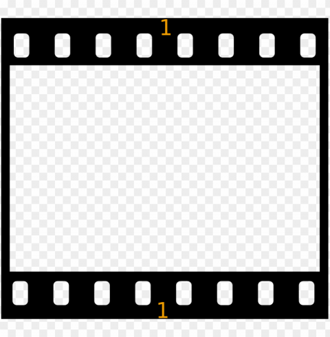color film strip PNG images without BG