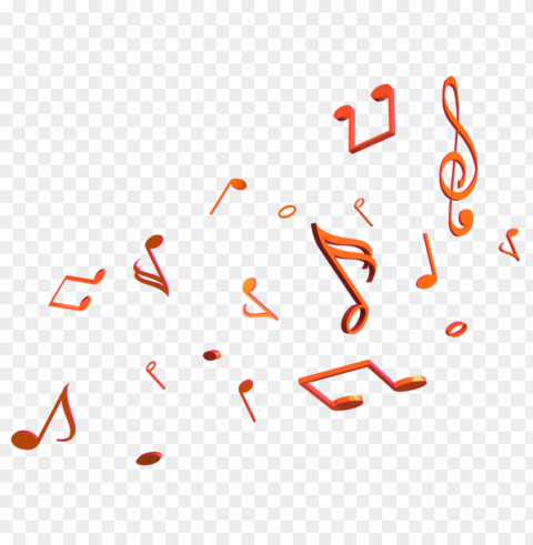 color music notes Isolated Graphic Element in Transparent PNG PNG transparent with Clear Background ID afd89c22