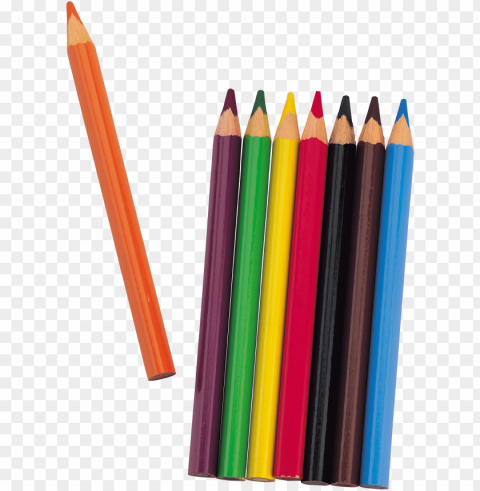 Color Pencil Free PNG Images With Transparency Collection