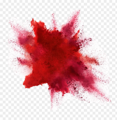 color powder explosion Isolated Character in Transparent Background PNG