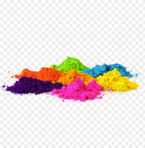 color powder explosion PNG Image with Clear Background Isolation