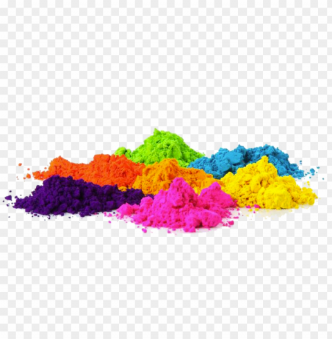 Color Powder Explosion PNG Image With Clear Background Isolation