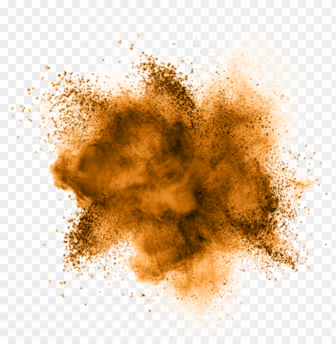 color powder explosion PNG Image with Clear Isolated Object